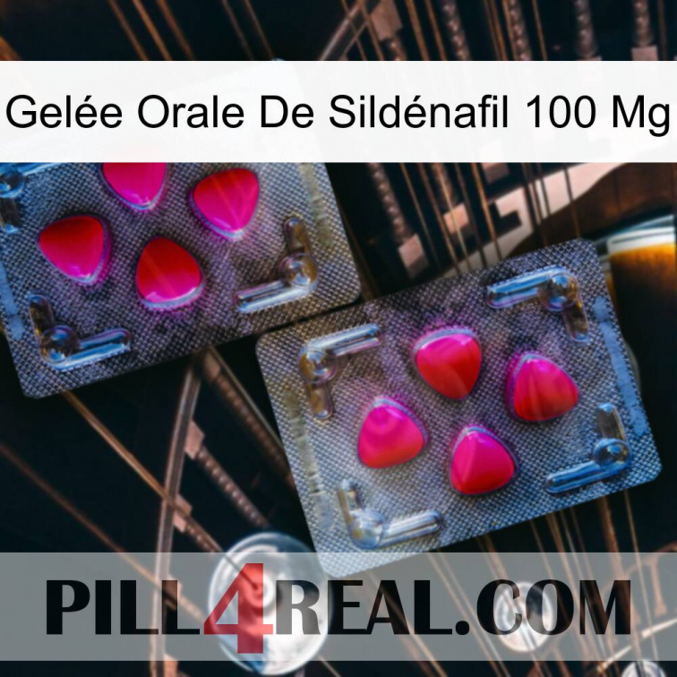 Gelée Orale De Sildénafil 100 Mg 15